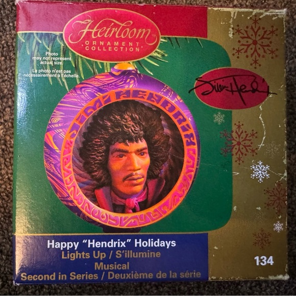 Jimi Hendrix Ornament - Picture 3 of 4